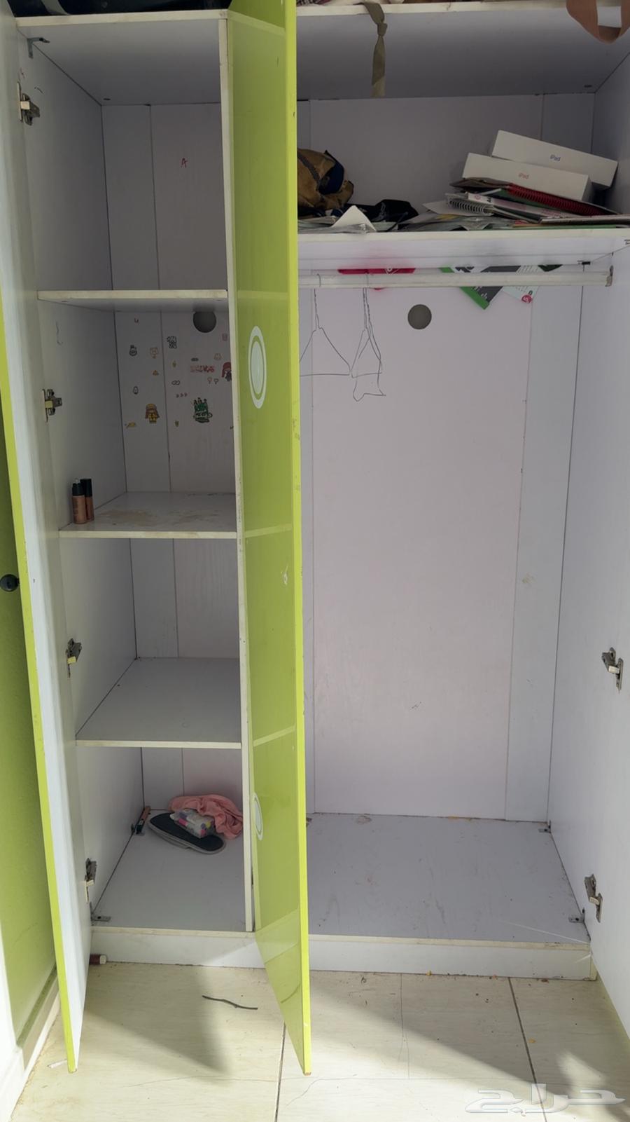 غرفه نوم اطفال سريرين ودولاب64401731108227111