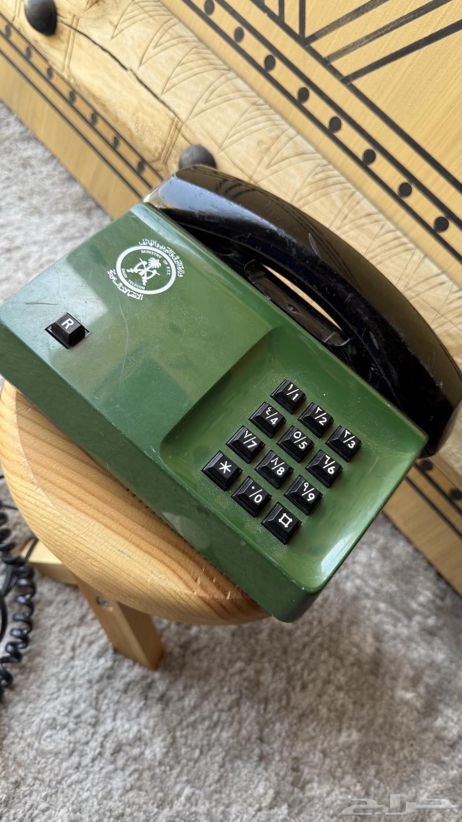 An old telephone bearing the Ministry of Telegraph, Post and Telephone logo63619569223297114