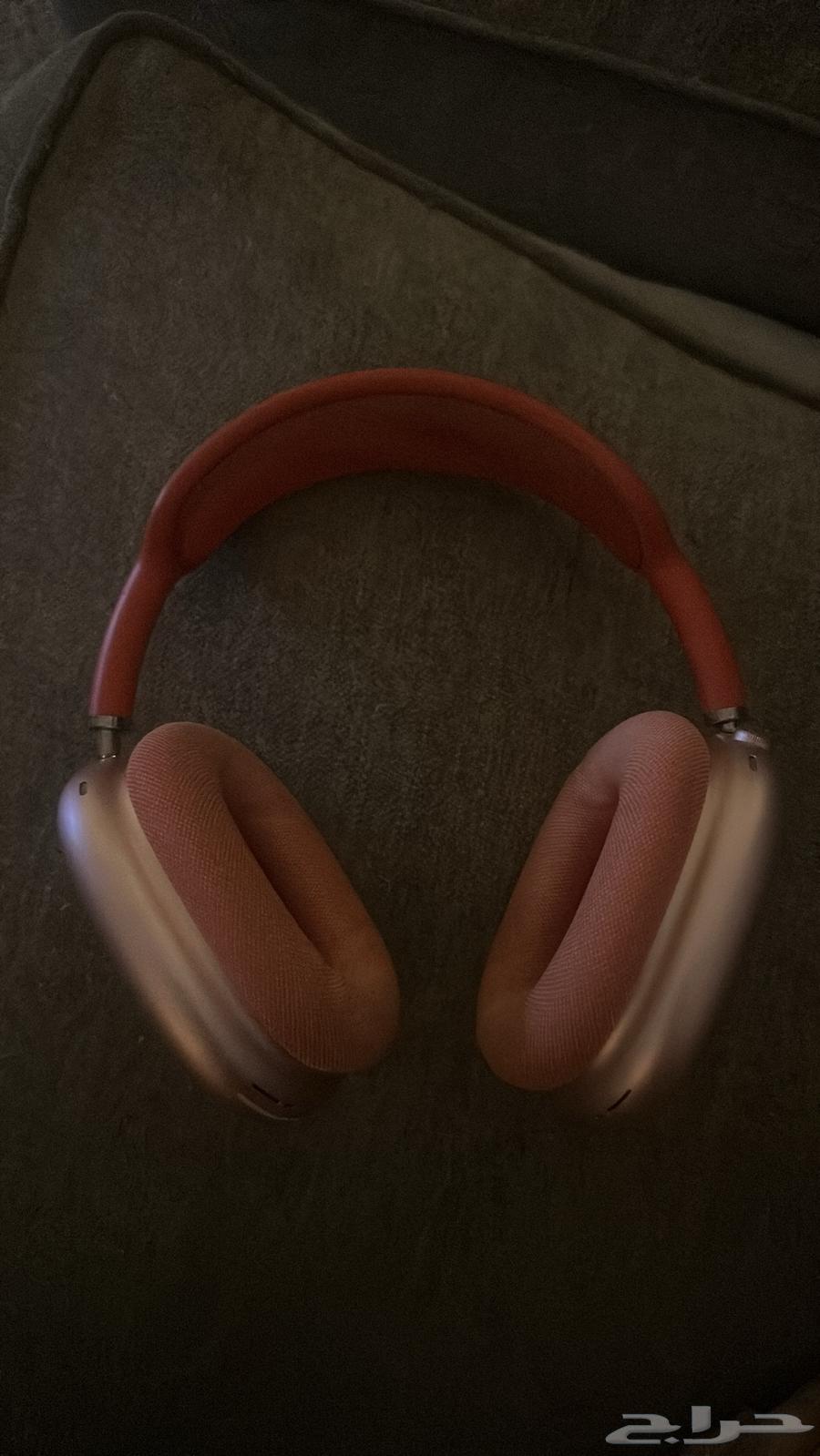 سماعات ابل ايربودز ماكس لون وردي مايل على مشمشي64401369569283114