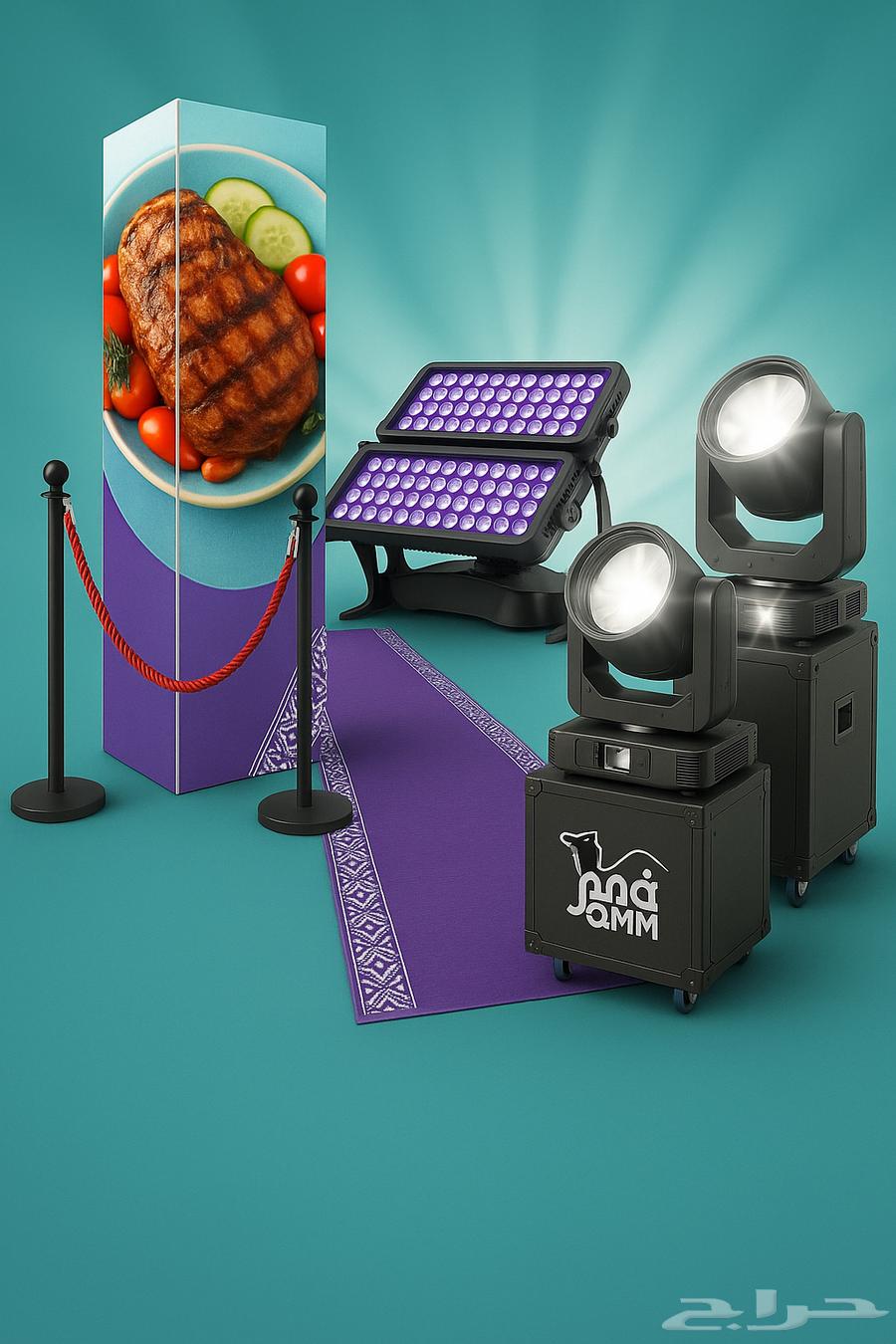تنظيم افتتاحات ومؤتمرات ومناسبات تأجير شاشات LED واضاءات63619555671297111