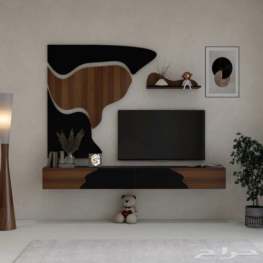 طاوله تلفاز تصميم جديد64402230571394112