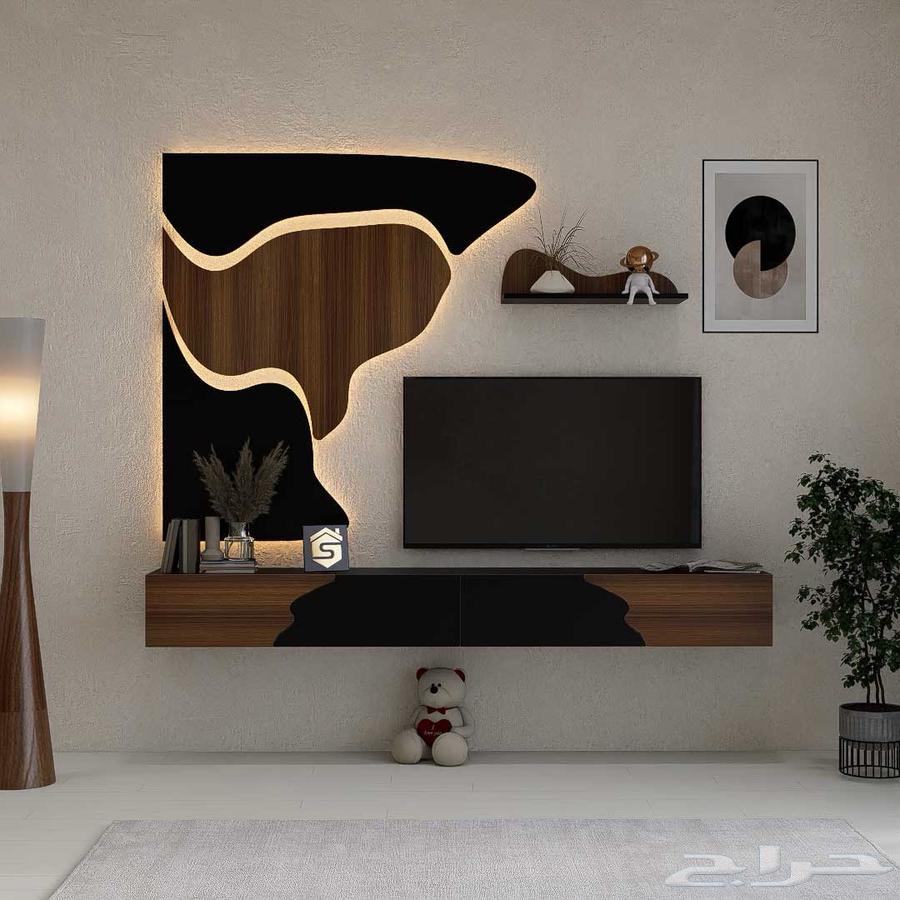 طاوله تلفاز تصميم جديد64402230571394110