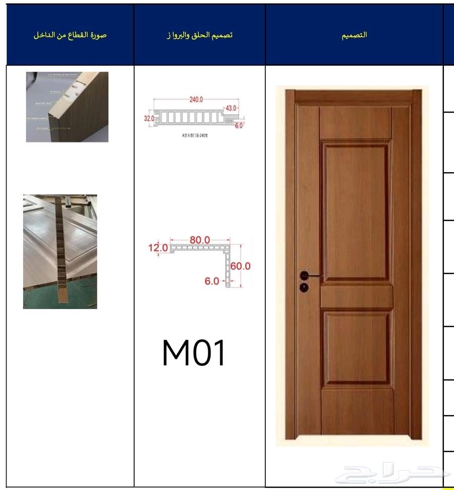 باب WPC جديد للبيع64402817376129114