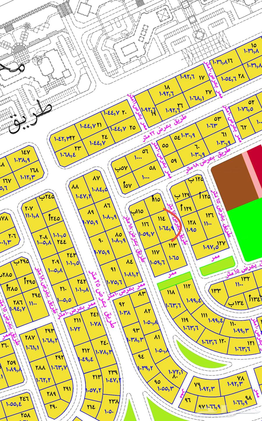 Plot No. 114 in Layout 506, Al-Naseem District, Jizan City64141431262082110