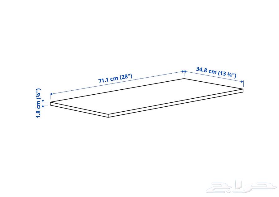 رفوف دولاب ايكيا64401786506115113