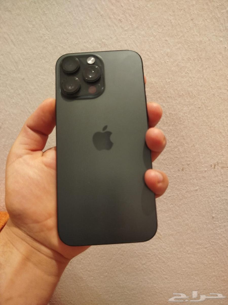 جوال ايفون 16 برو ماكس256 تيتانيوم اسود ضمان سنتين64402941759107110