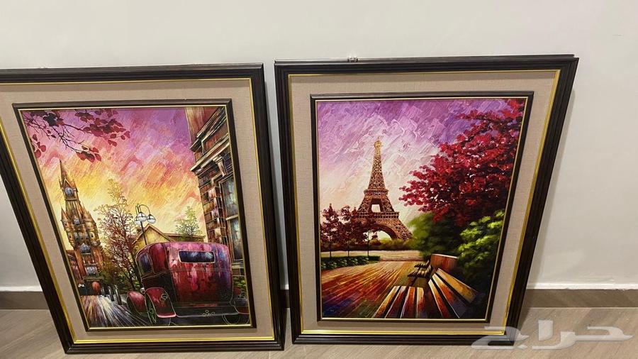 There are paintings for sale, 2 large and three medium, plus other artworks, highest offer wins, private64403184852739114