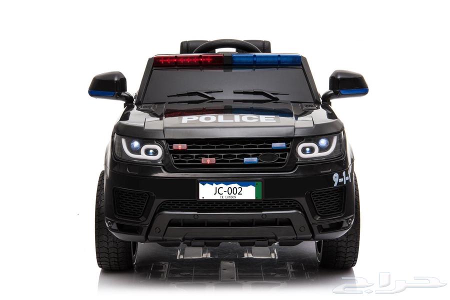سيارك ركوب كهربائية بتصميم رانج روفر شرطة - سياره للاطفال64404402841730113
