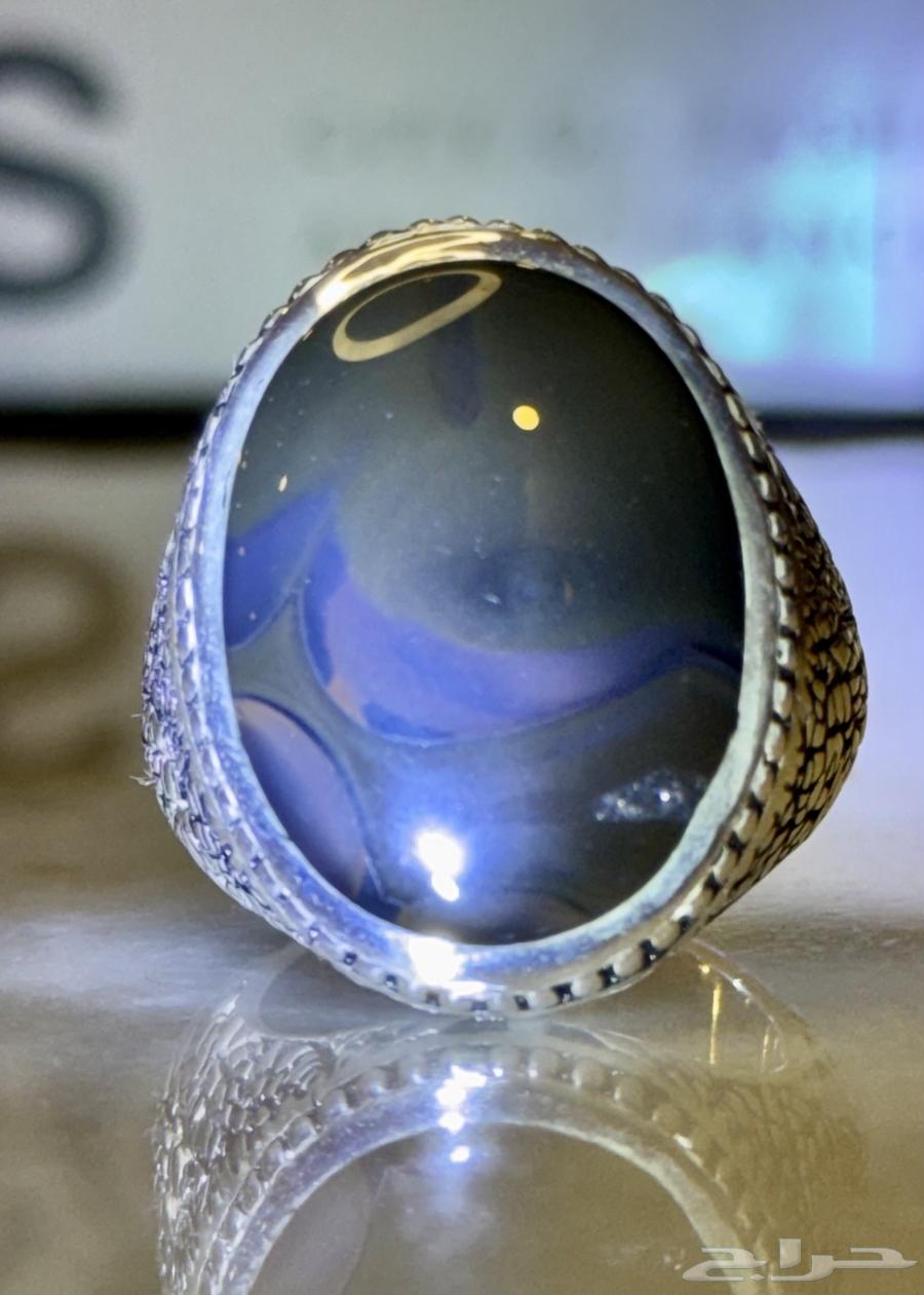 خاتم فضة 990 صياغة الصائغ S64404638969475111