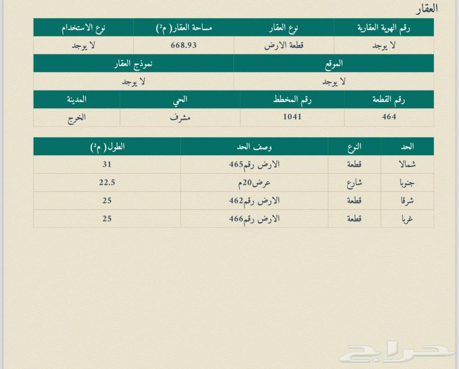 Land for sale, condition Azaz, Al-Murabba neighborhood, Al-Kharj, adjacent to land for sale63614098191874111