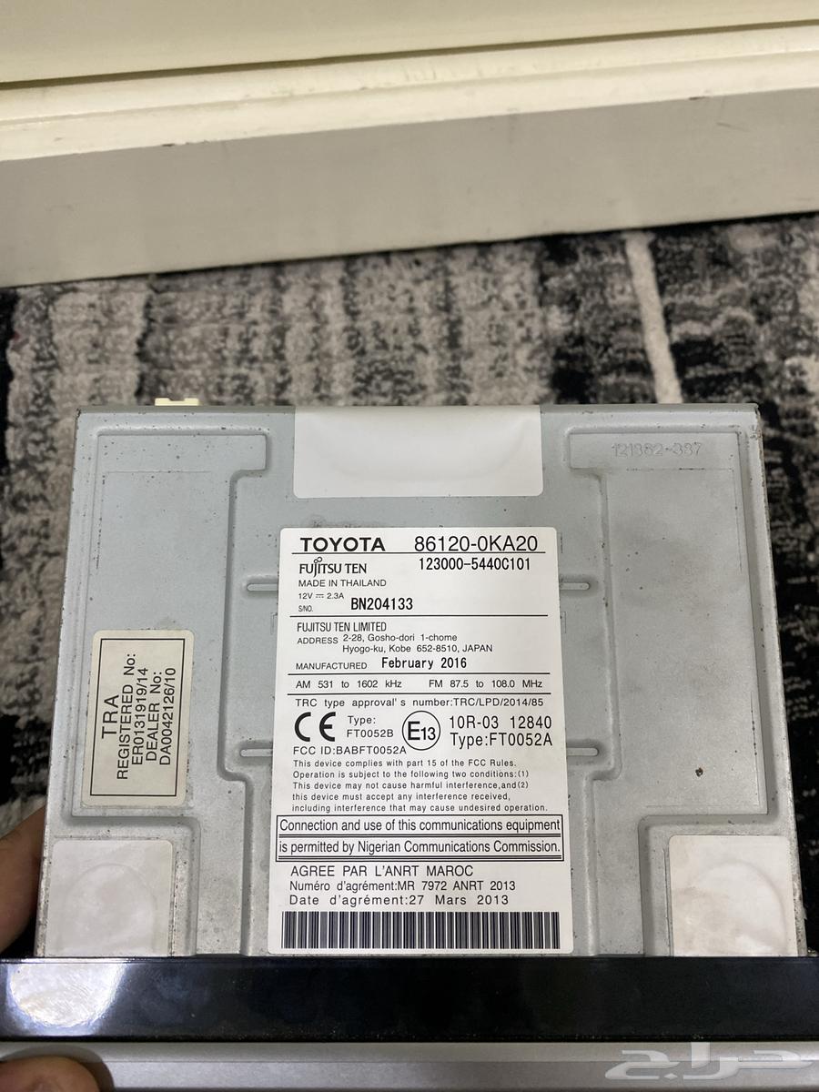 مسجل هايلكس وكاله 2016 بحاله ممتازه استخدم شهر بس64559393408897112