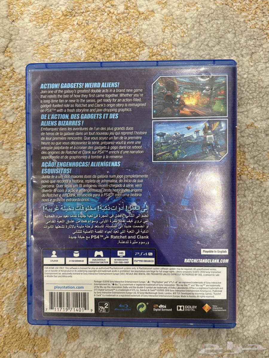شريط راتشيت كلانك (Ratchet Clank ) PS464401814381314111