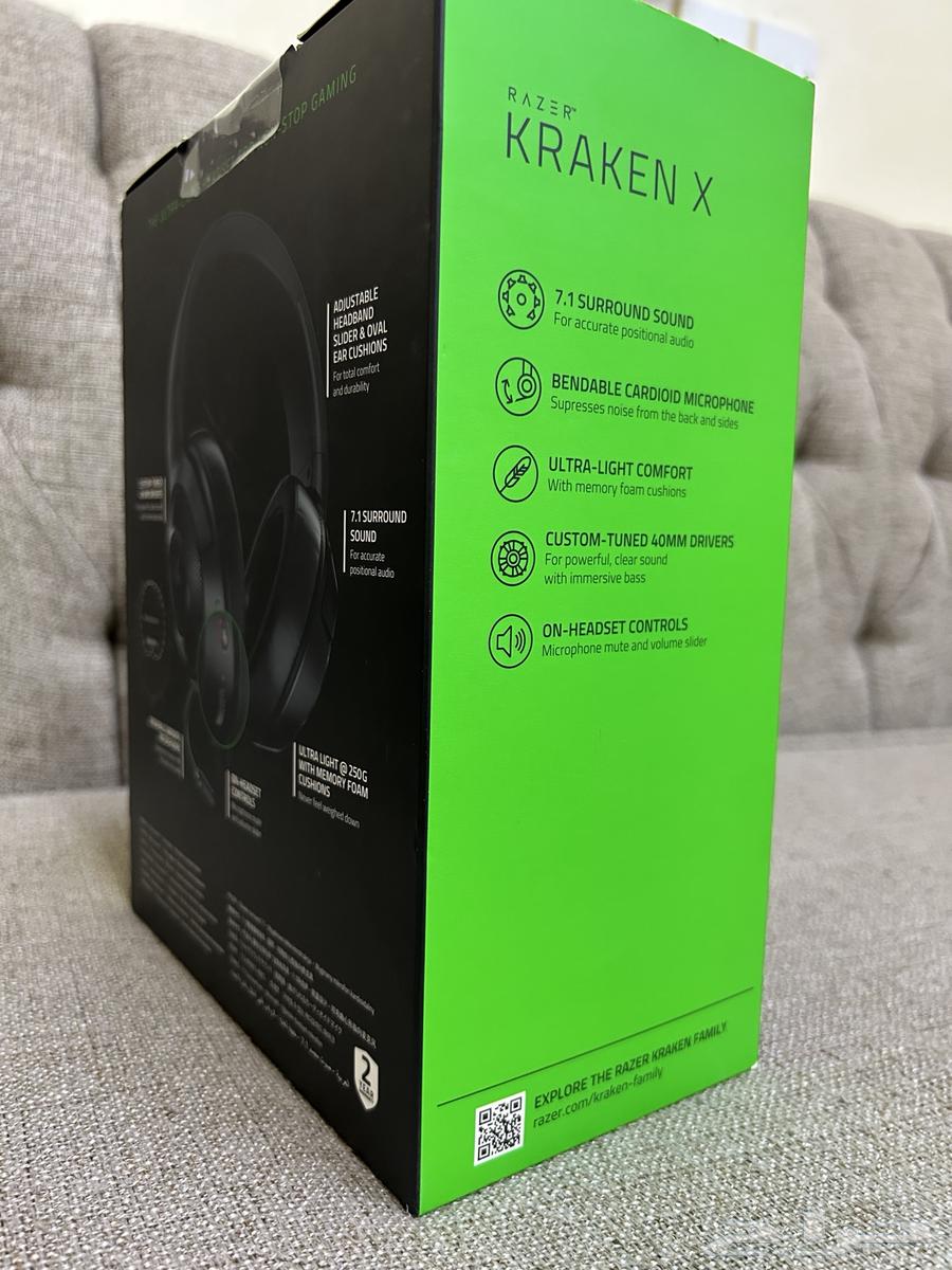 New Razer Kraken X Headset for PC and PlayStation64402394850689112