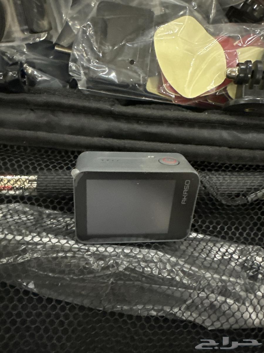 كاميرا akaso v50x مع كت كامل ملحقات لها64401619857667111