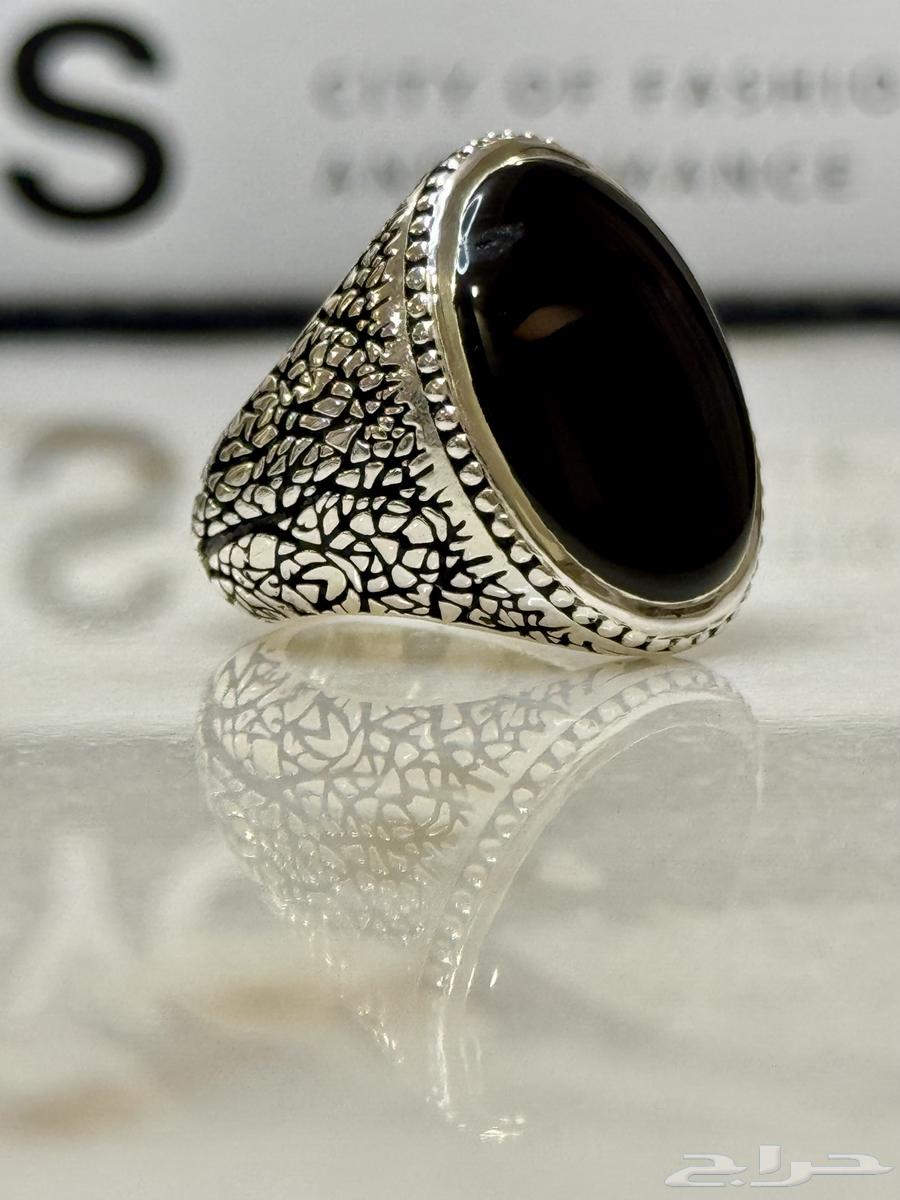 خاتم فضة 990 صياغة الصائغ S64404638969475110