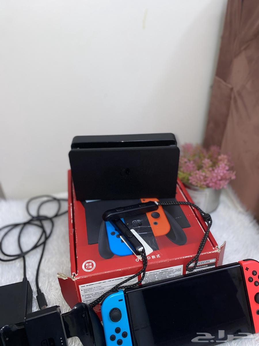 نينتندو سويتش اوليد Nintendo switch oled شبه جديد للبيع64403886616066112