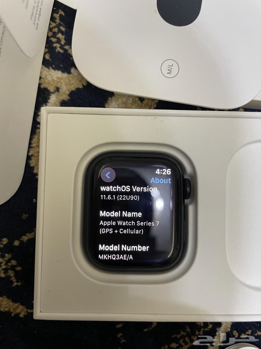 ساعة ابل الاصدار 7 Maps cellular64402623265025112