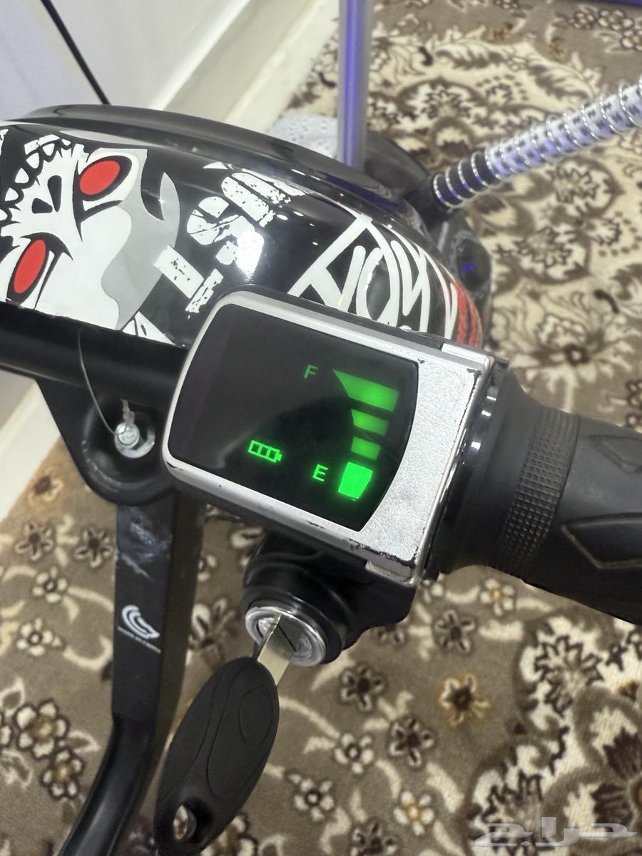 سكوتر جديد بكامل اغراضه64402394945153110