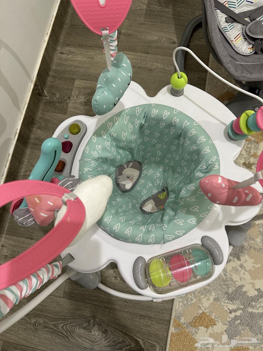 سرير متحرك ونقازيه اطفال مع ملحقاتها64403823030018111