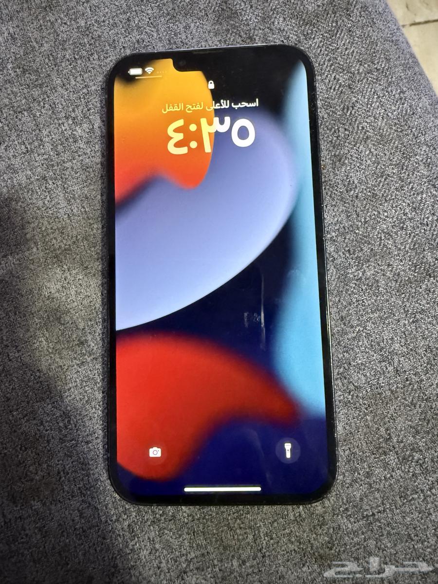 ايفون 13 برو ماكس السعة 256 قيقا مايشتكي من شي ابدا64401731058947110