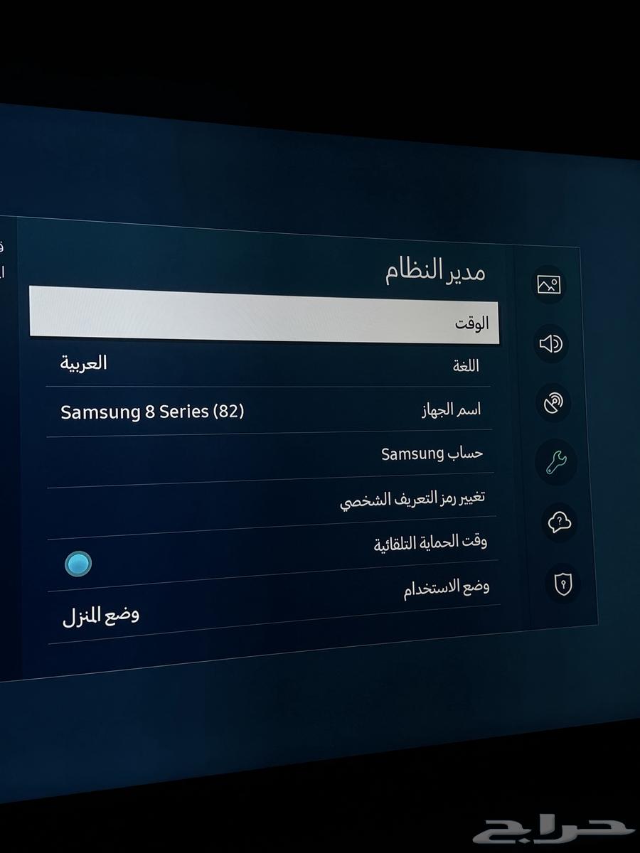 شاشة عملاقة سامسونج 82 بوصة الأصلية سمارت بحالة الوكالة63619458022147112