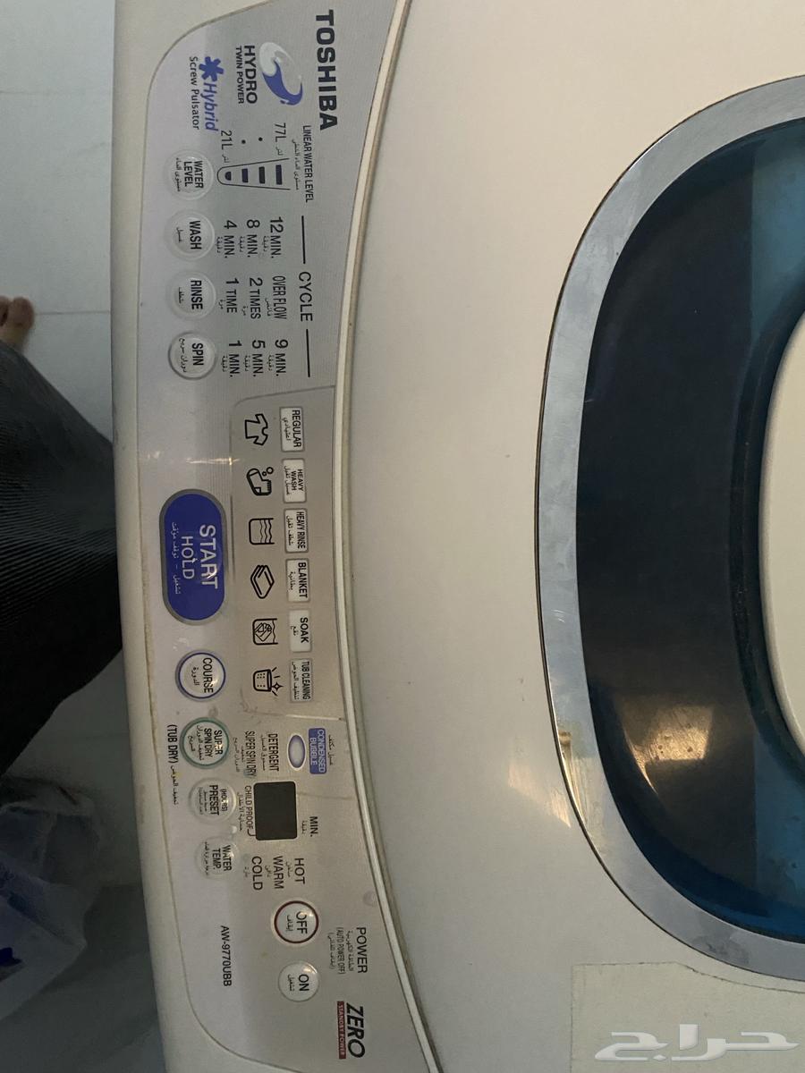 غسالة ملابس توشيبا 9 كيلو64402706292610111