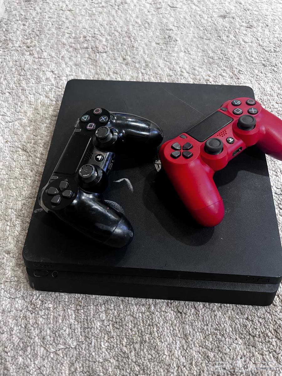 بلاستيشن فور معه يدين بدون أسلاك64404055816065110