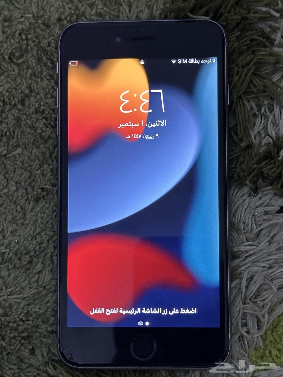 ايفون 6بلس ذاكرة التخزين 64 قيقا لون فضي64401786530050110
