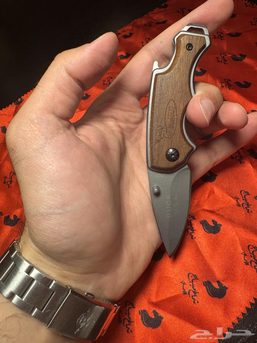 سكين صيد مطوية ماركة BUOK64402734440193110