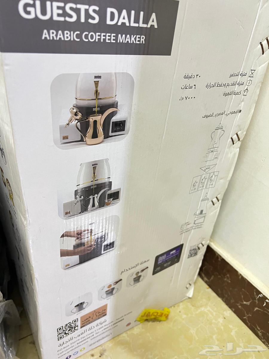 دلة قهوه ومكينة نسكافيه جديده64403916592643110