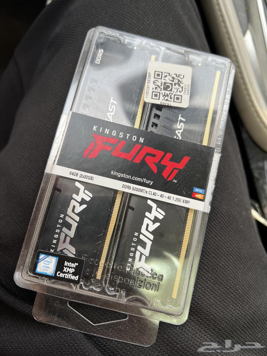 Kingston Fury DDR5 64GB 5200MHz for Desktop PC63619566570882111