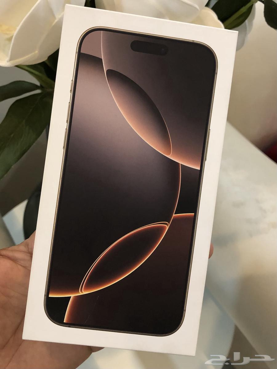 ايفون 16 برو ماكس 256 مثل الجديد64382418604930113
