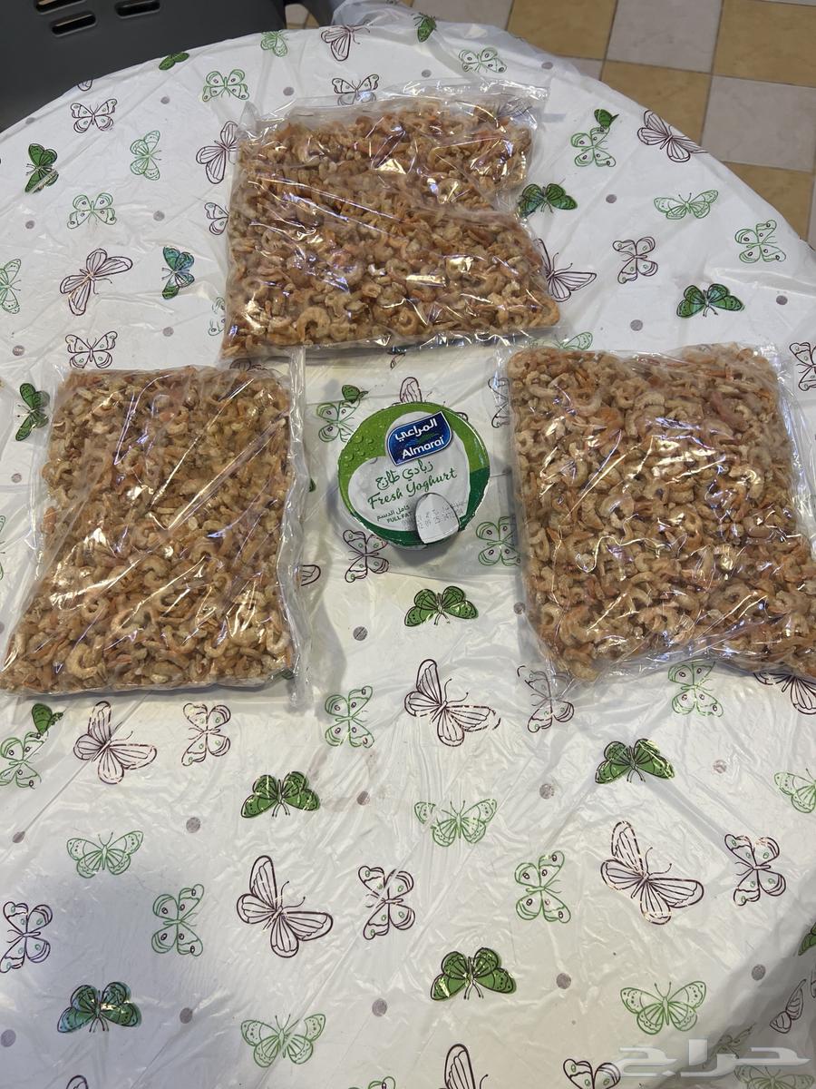 ربيان مجفف للكبسات السعودية وللأسر المنتجة خاصه64304039207427111