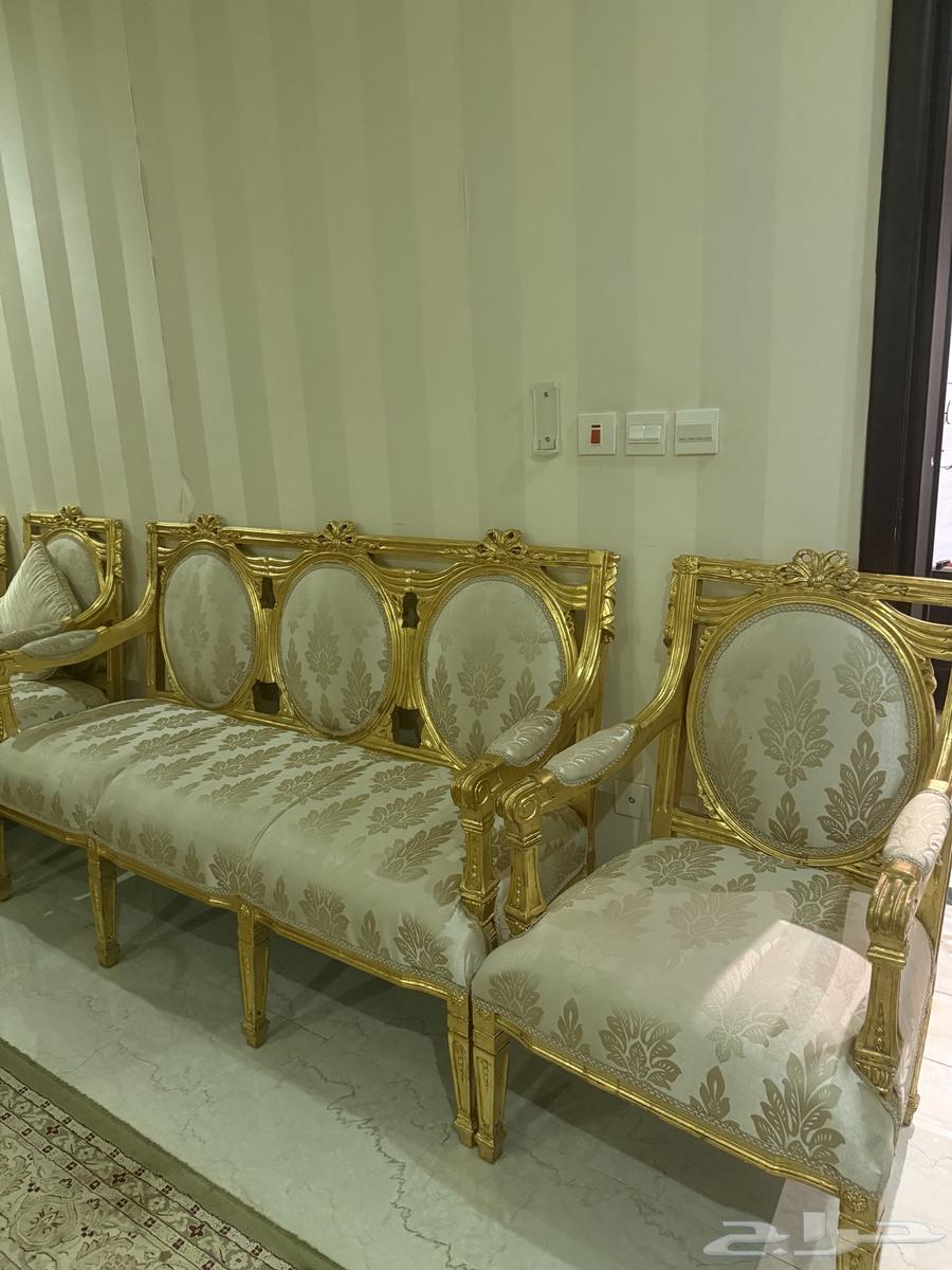 كنب مجلس فخم ل20 شخص وطاولات رخام64402650345089110