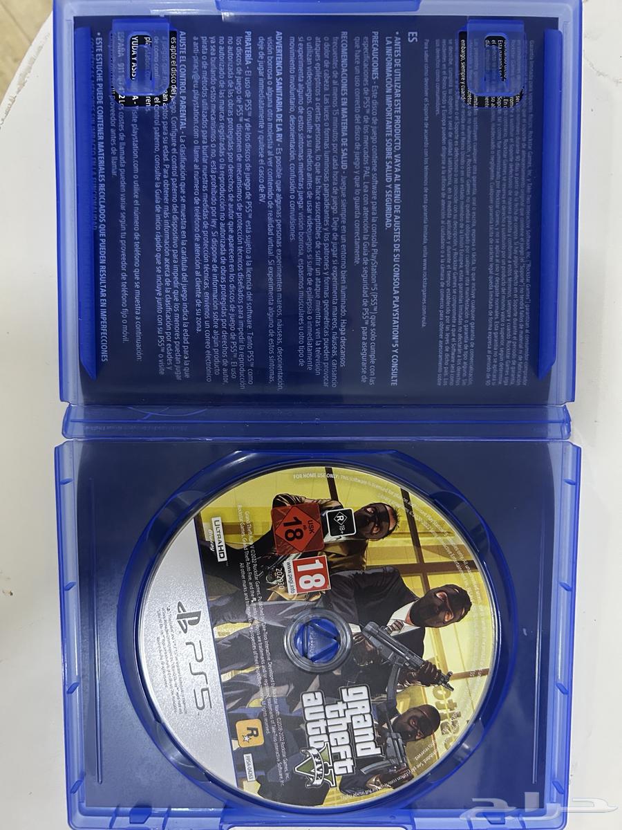 شريط قراند 5 حالته كويسه جدا ولا فيه اي شموخ أو كسور64404542162049112