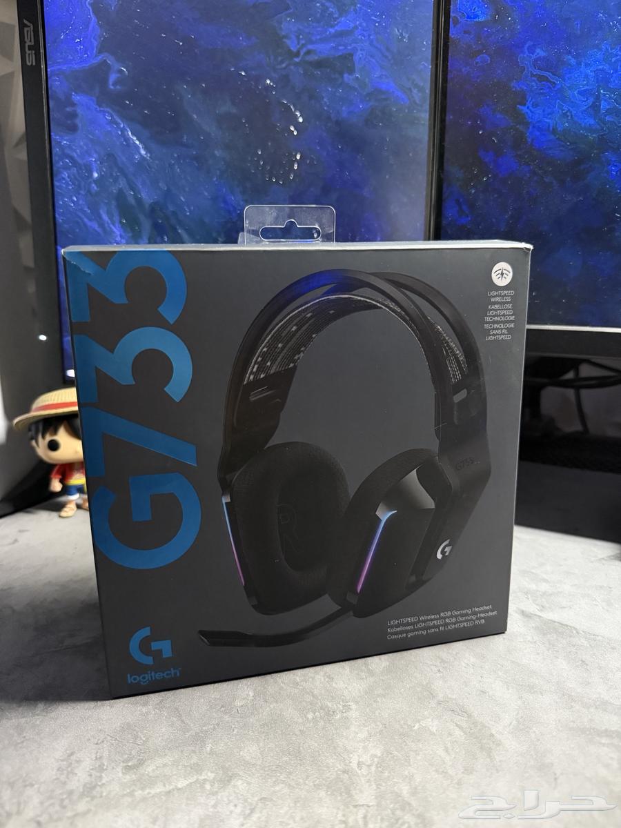 سماعة لوجيتك G733 لاسلكي ( نظيفه جداا )64404278035329110