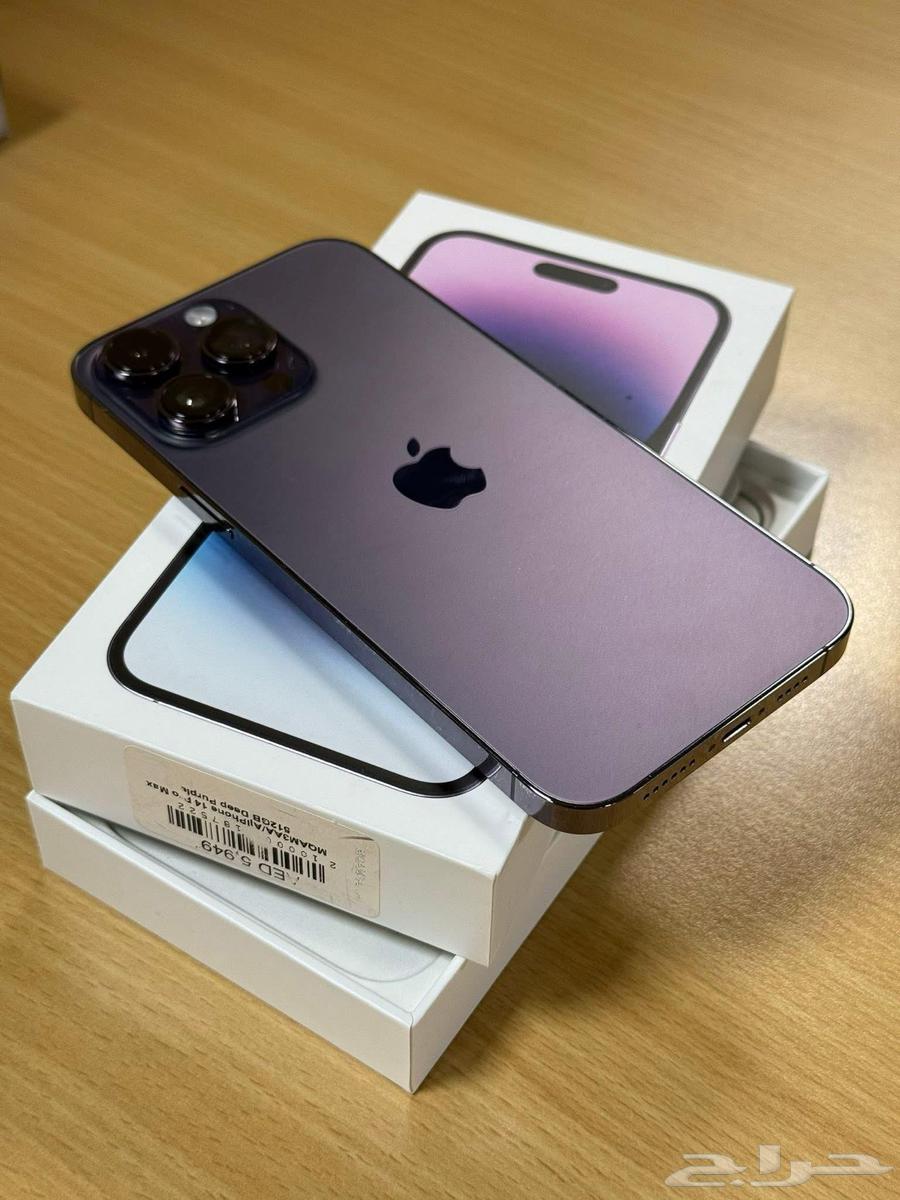 صحة بطارية آيفون 14 برو ماكس 85٪ لون أرجواني ونظيف64404486451713110