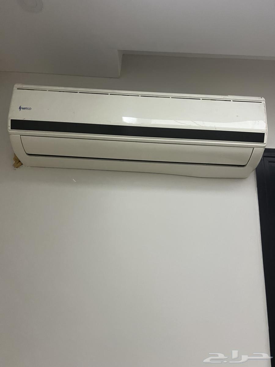 مكيف اسبلت ماتكو طن ونص بحاله جيده64404208655362110