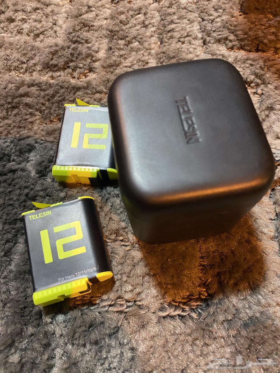 بطاريات مع قاعدة شحن كاميرا قو برو مع رموت كنترول64402803822721112