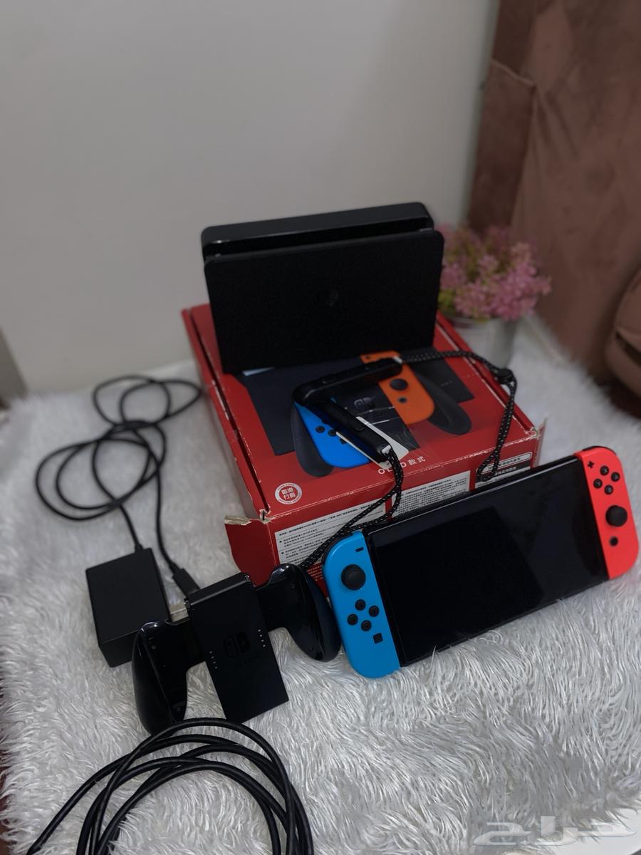 نينتندو سويتش اوليد Nintendo switch oled شبه جديد للبيع64403886616066111