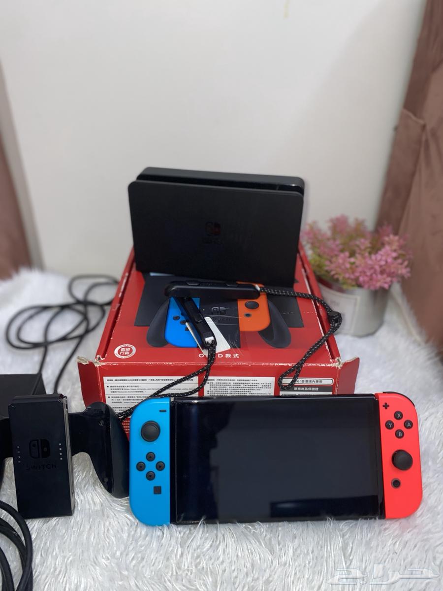 نينتندو سويتش اوليد Nintendo switch oled شبه جديد للبيع64403886616066113
