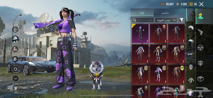 حساب ببجي للبيع64403586416899110