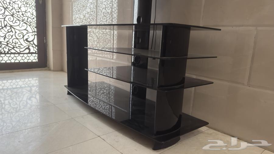 شاشة تلفزيون من سوني مع طاولة زجاجية64402692500482113