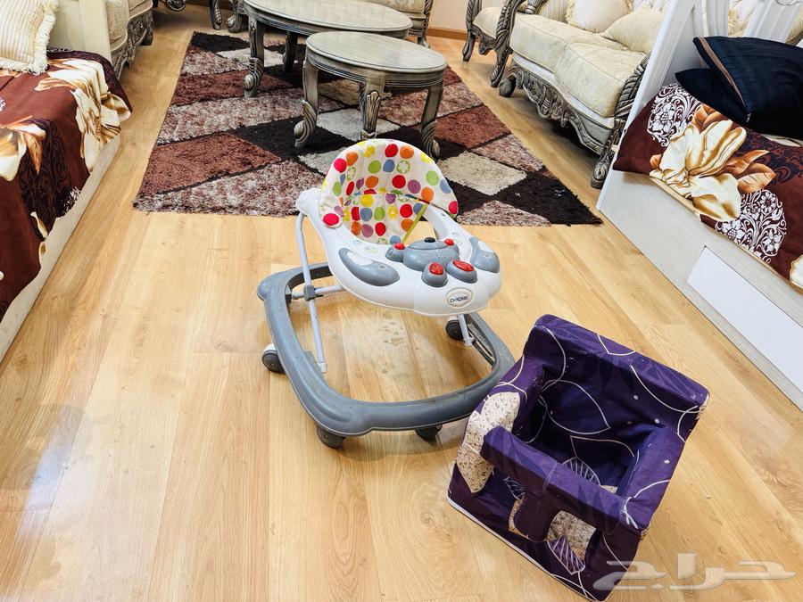 عربية وكرسي تعليم جلوس اطفال64404778351107110