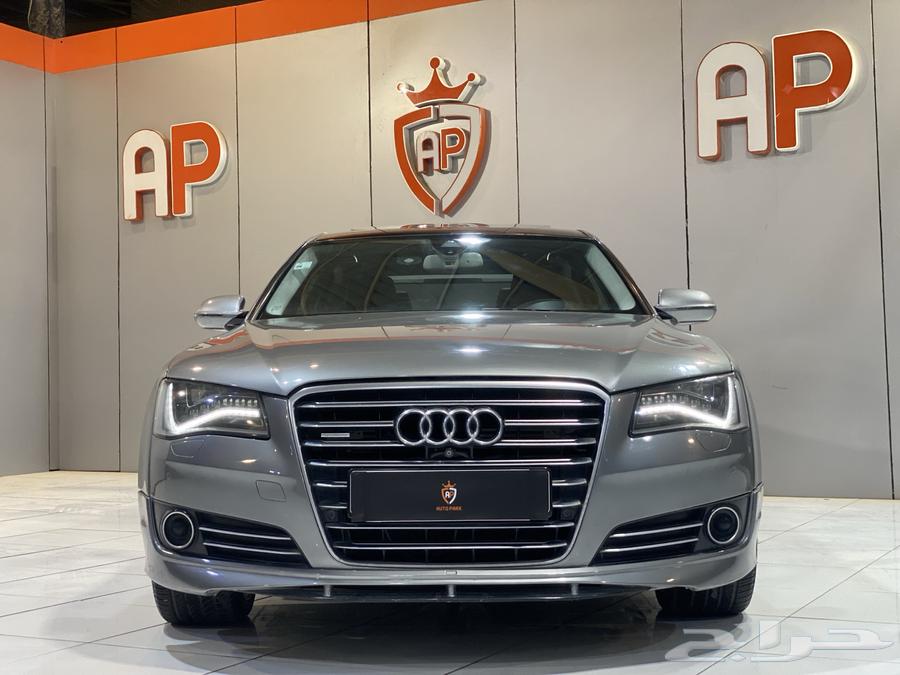 Audi A8L 2012 with 122,000 km in clean condition63618164772610113