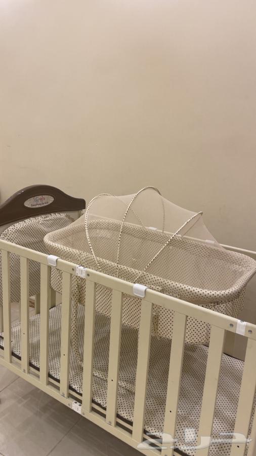 سرير اطفال من الحديد مع سرير هزاز64404945567362111