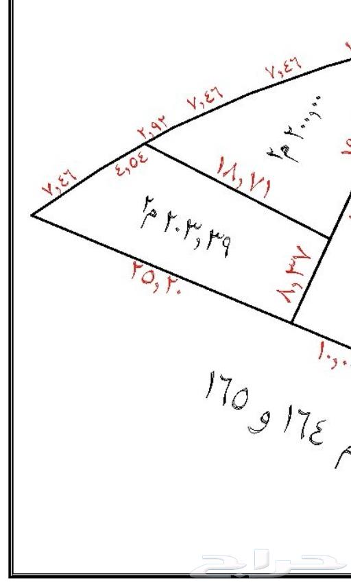 Residential land for sale, 200 sqm in Al-Areeedh layout64141431577091111