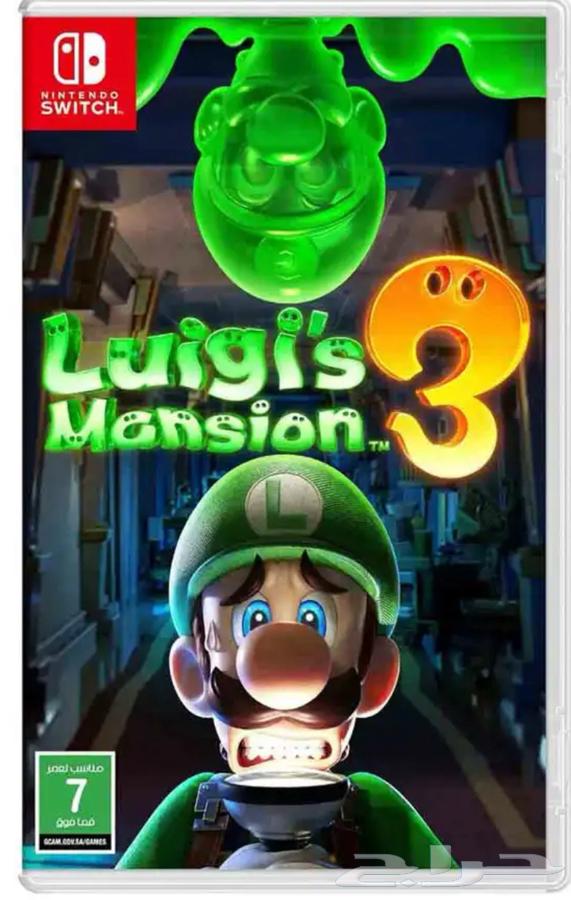 شريط nintendo لويجي مانشن ( مباع )64404111423747110