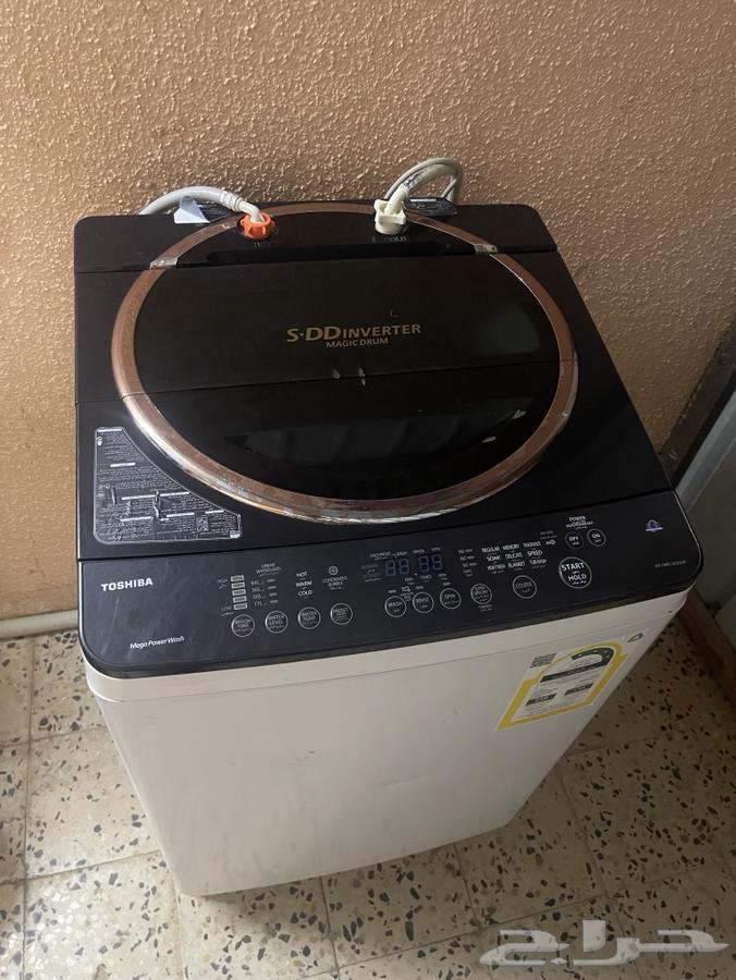 غسالة توماتيك توشيبا حجم 7 5 كيلو للبيع نظيفه على السوم64403393762563111
