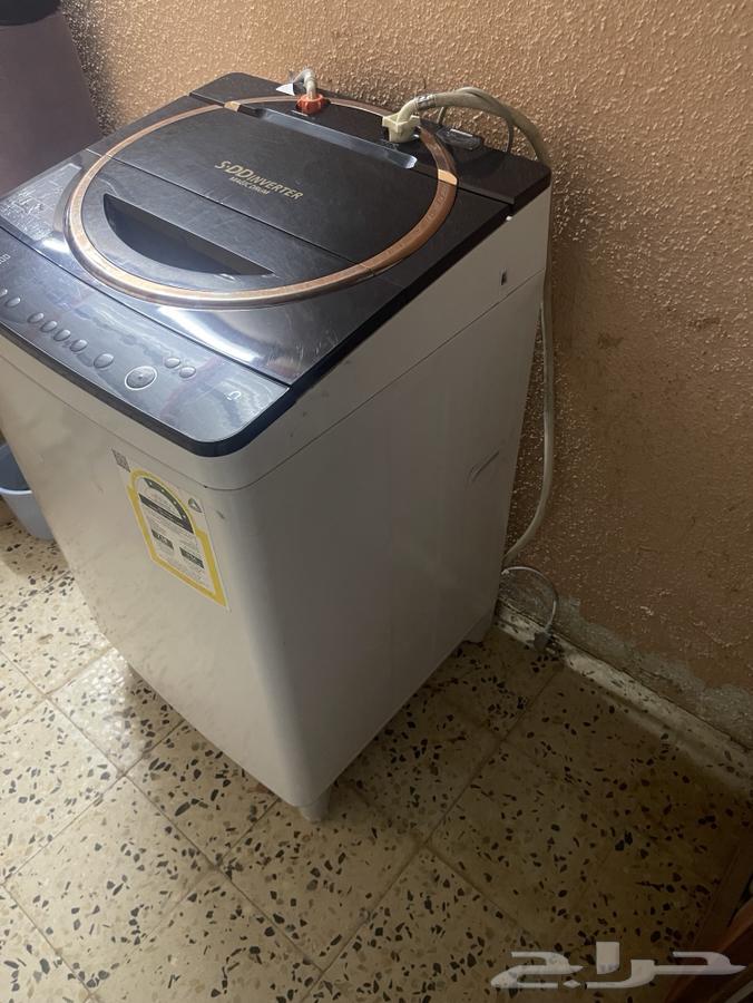 غسالة توماتيك توشيبا حجم 7 5 كيلو للبيع نظيفه على السوم64403393762563110